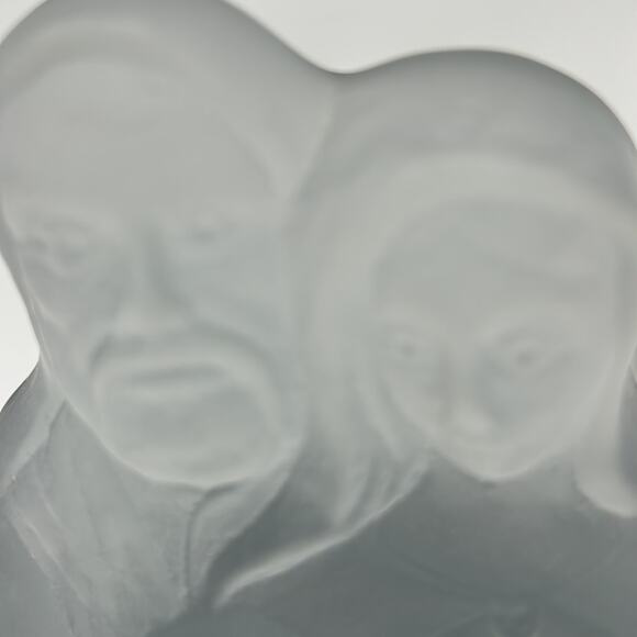 aTiara Jesus Mary & Joseph Vintage Crystal Figurine Scene 1995 # 10007 - Picture 10 of 10